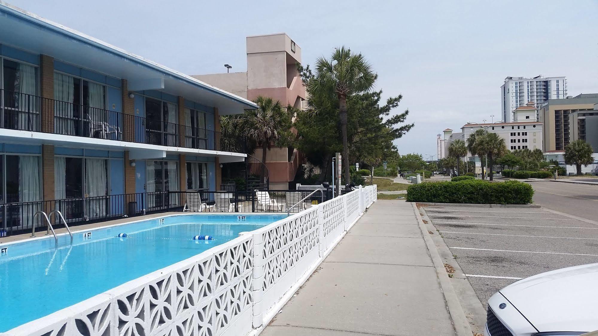 Carolina Tarheel Motel 默特尔比奇 外观 照片