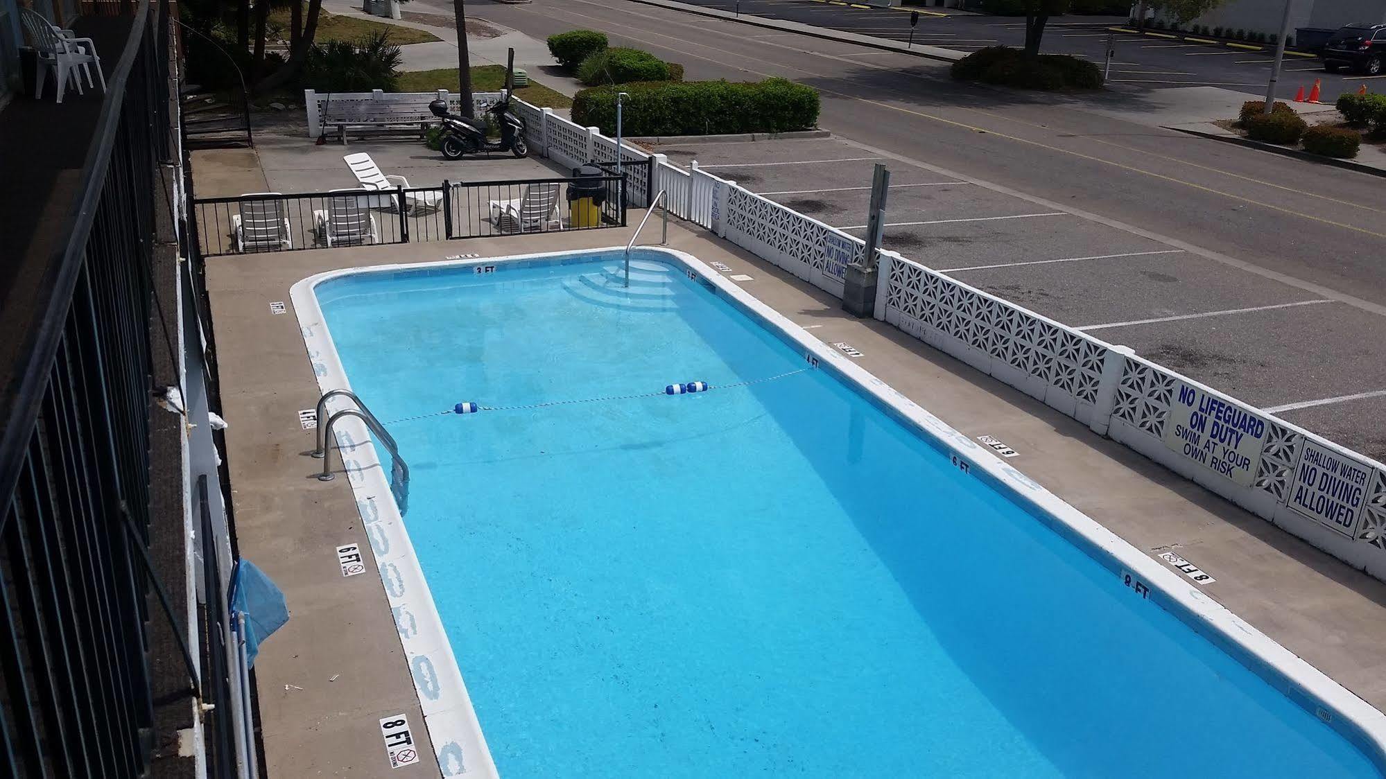 Carolina Tarheel Motel 默特尔比奇 外观 照片